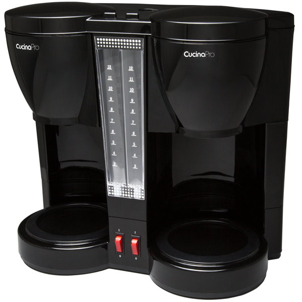 CucinaPro Specialty Electrics Double Carafe Coffee Maker & Reviews